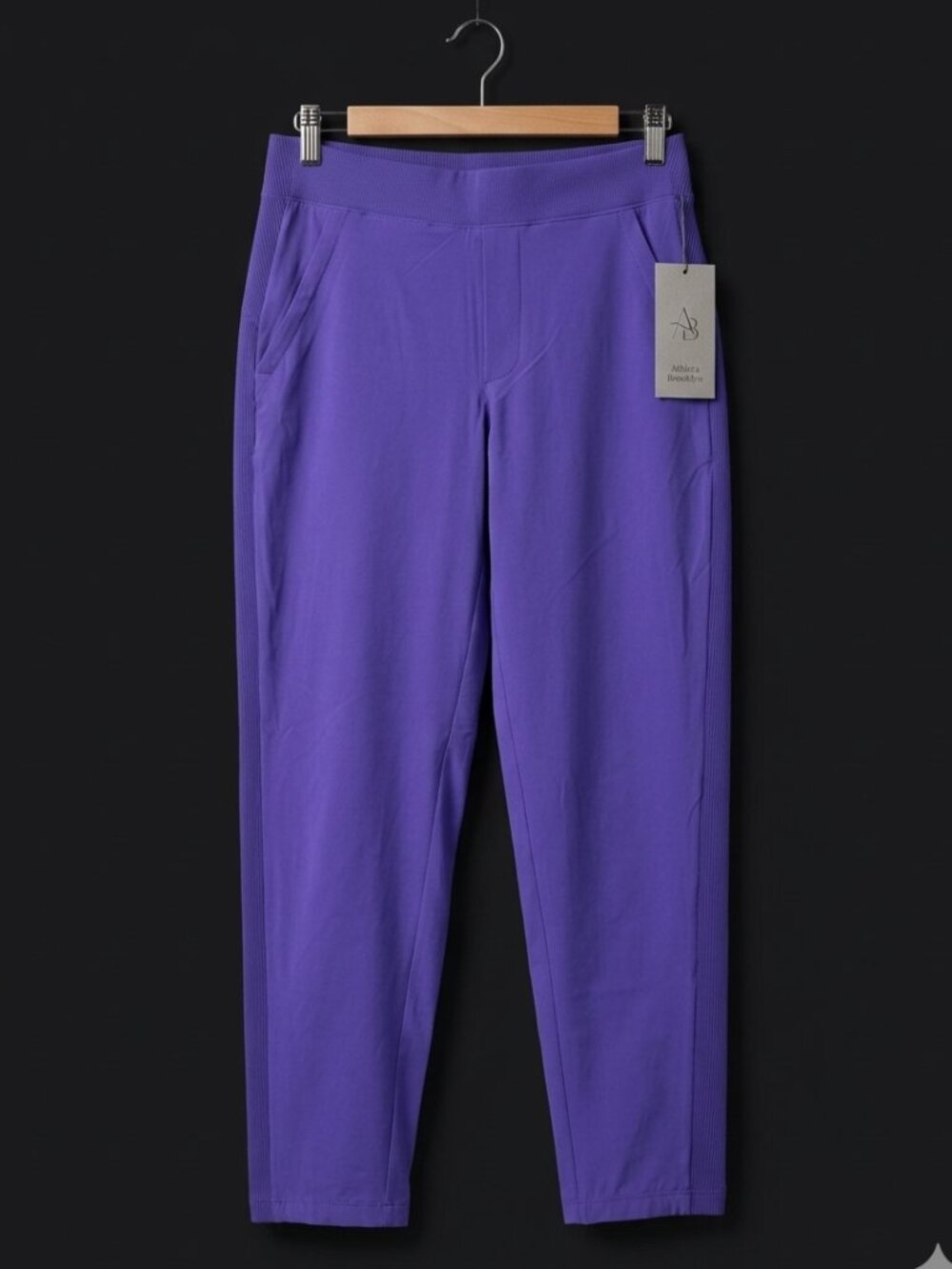Like New! Athleta  Brooklyn Lined Pants Purple Size 4
